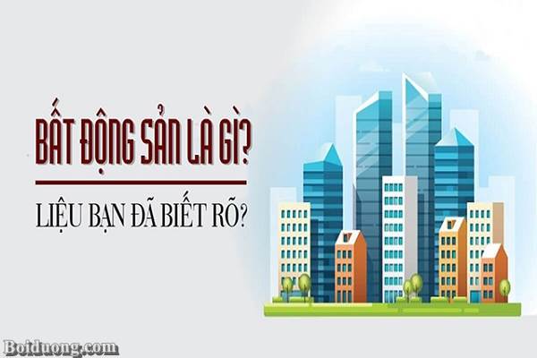 Bất động sản là gì? Phân loại, các thuộc tính của bất động sản